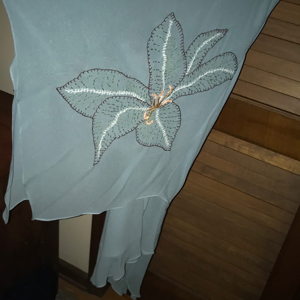 🌺BCBG MAXAZRIA🌺silk halter dress SIZE6 - Picture 4 of 8